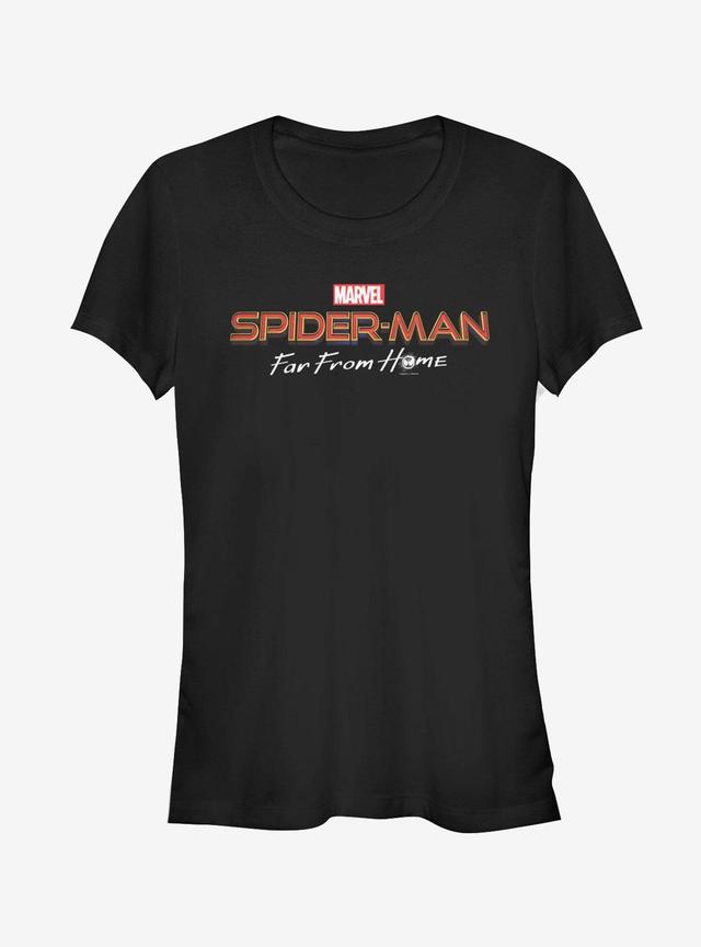 Marvel Spider-Man Far From Home Logo Girls T-Shirt Product Image