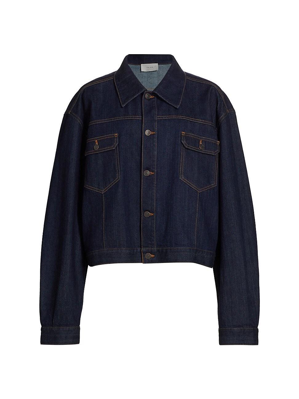 The Row Ness Denim Trucker Jacket Product Image