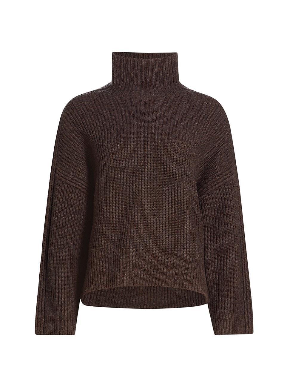 Connie Ribbed Turtleneck Sweater Product Image