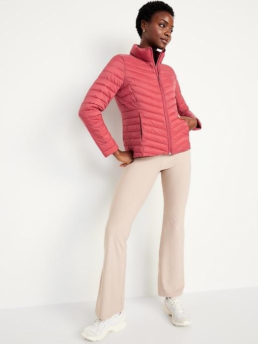 Water-Resistant Narrow-Channel Puffer Jacket Product Image