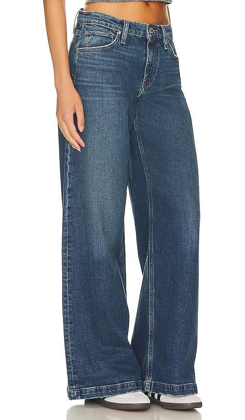 Hudson Jeans Freya Mid-Rise Skater Pants in Deep Vintage (Deep Vintage) Women's Jeans Product Image