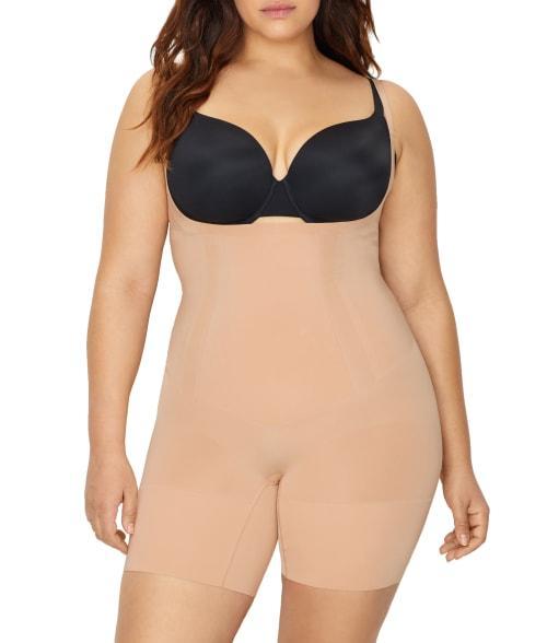 SPANX OnCore Open-Bust Mid-Thigh Bodysuit Product Image