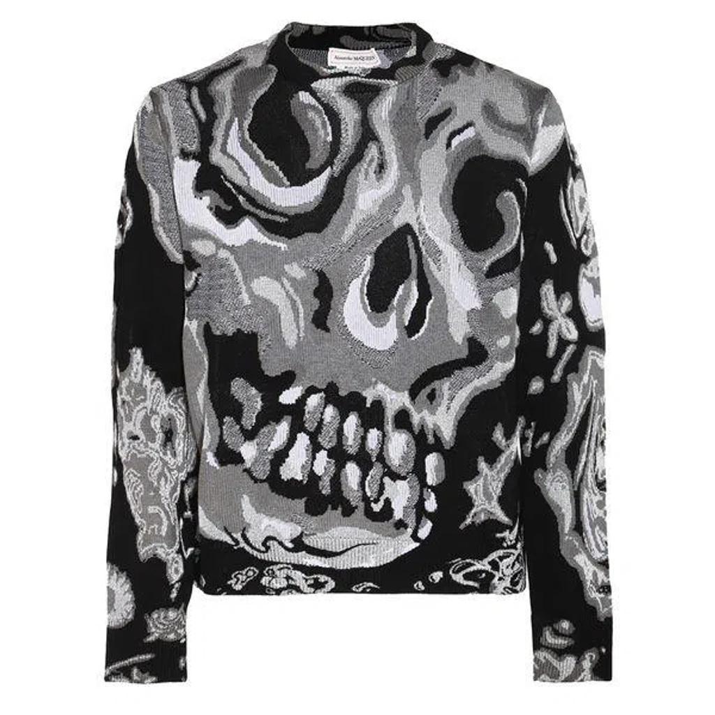 Long Sleeve Top In Black Silver Product Image