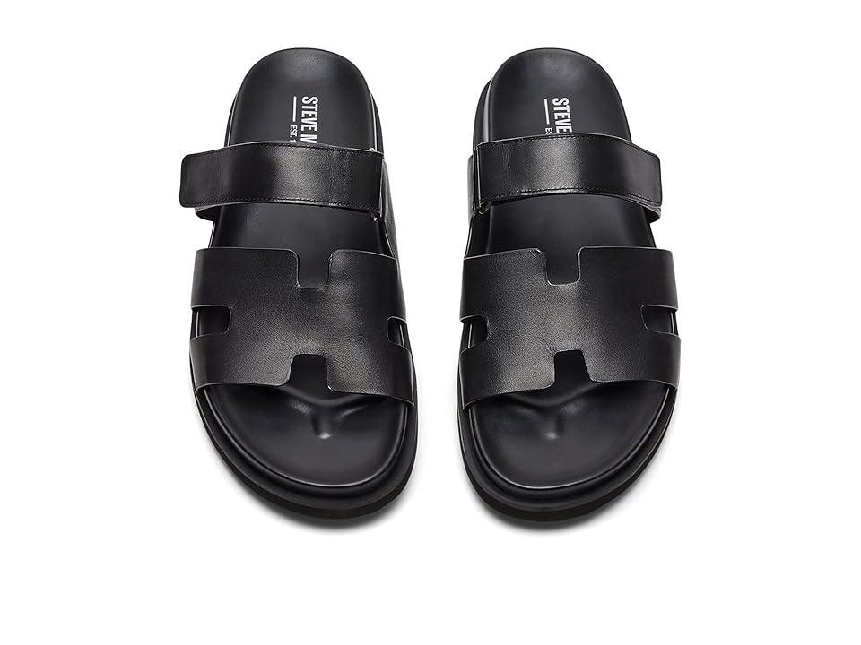 Steve Madden Mens Maiven Leather Slide Sandals Product Image