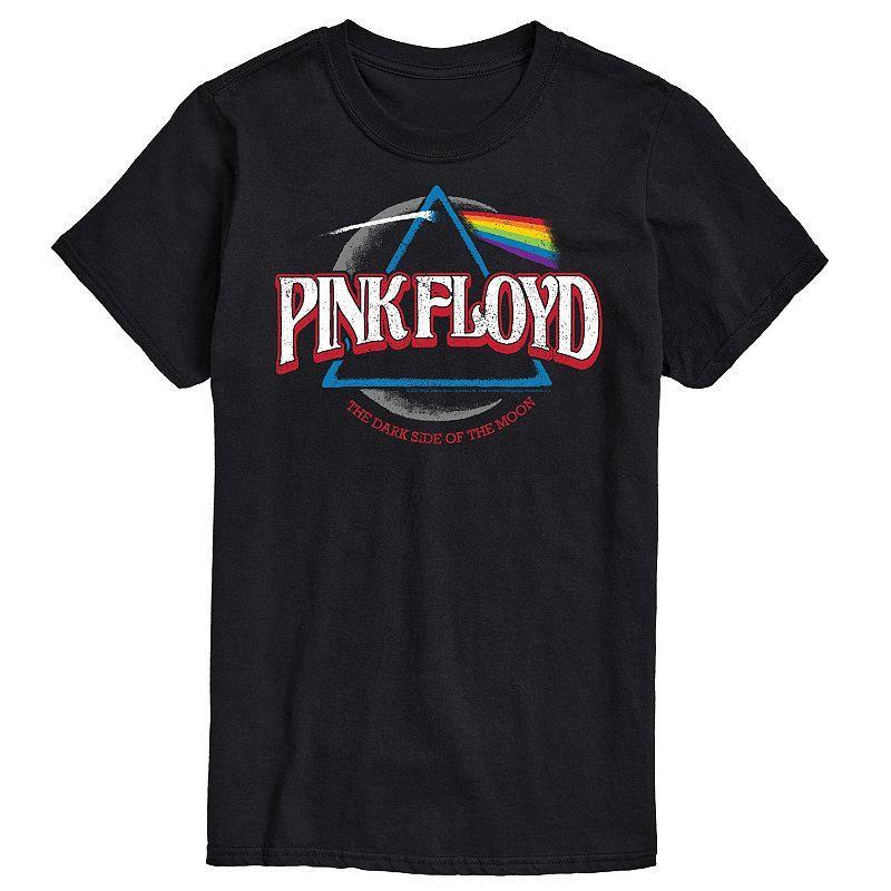 Mens Pink Floyd DSOTM Crescent Tee Blue Product Image