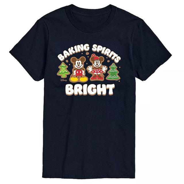 Disneys Mickey Mouse Mens Baking Spirits Bright Graphic Tee Product Image