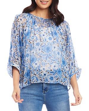 Karen Kane Blouson Sleeve Top Product Image