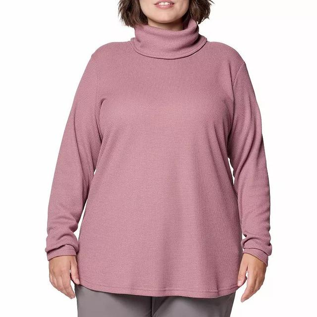 Plus Size Columbia Holly Hideaway Cowl Neck Pullover, Womens Product Image