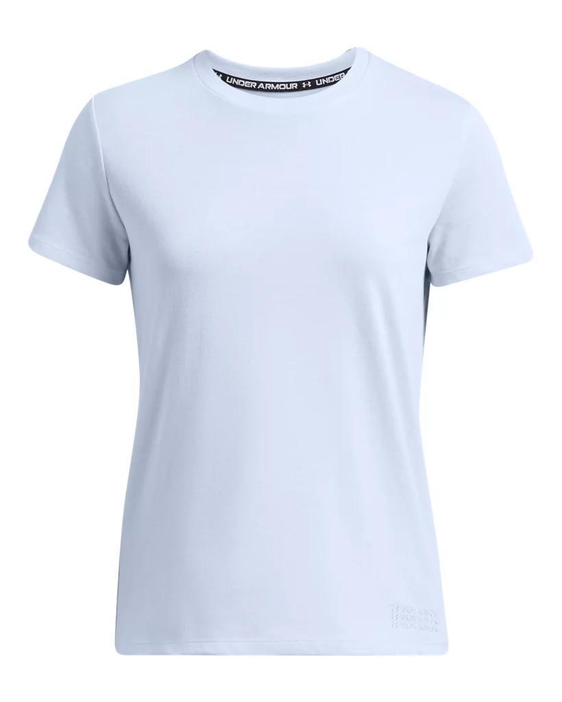 Womens UA Branded Crop Heavyweight Short Sleeve Product Image