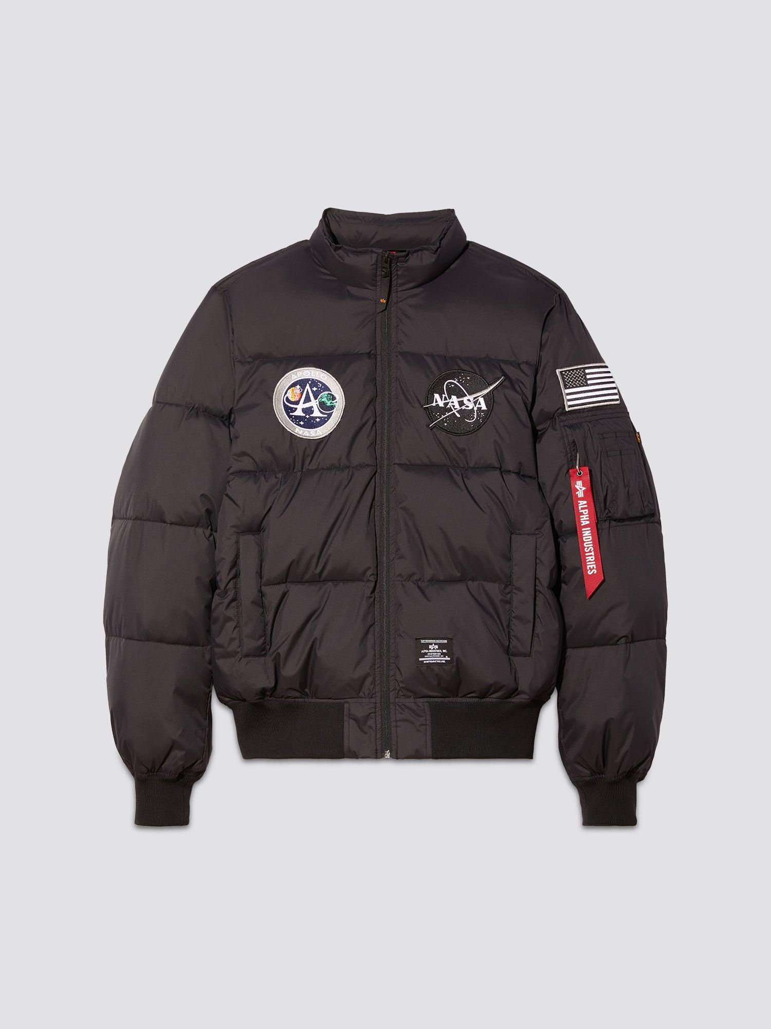 MAN ON THE MOON MA-1 QUILTED BOMBER JACKET Product Image