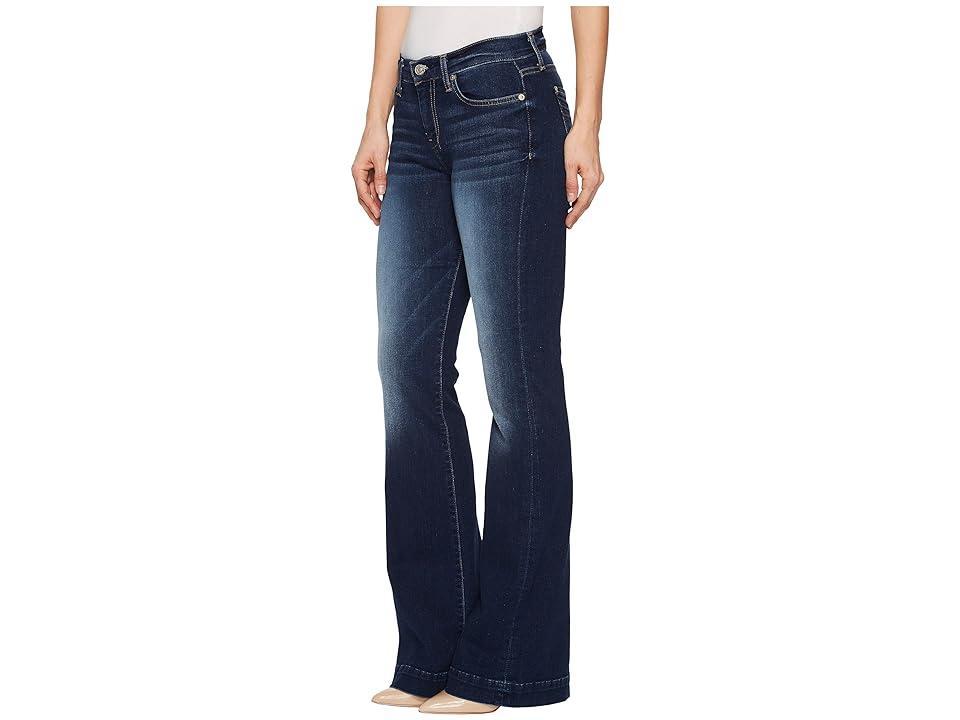 7 for all mankind Dojo Wide Leg Full Length Flare Denim Jeans Product Image