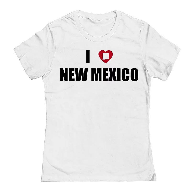 Juniors I Heart New Mexico Graphic Tee, Womens Product Image