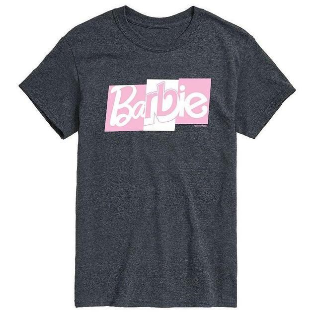 Big & Tall Barbie Logo Graphic Tee, Mens Product Image