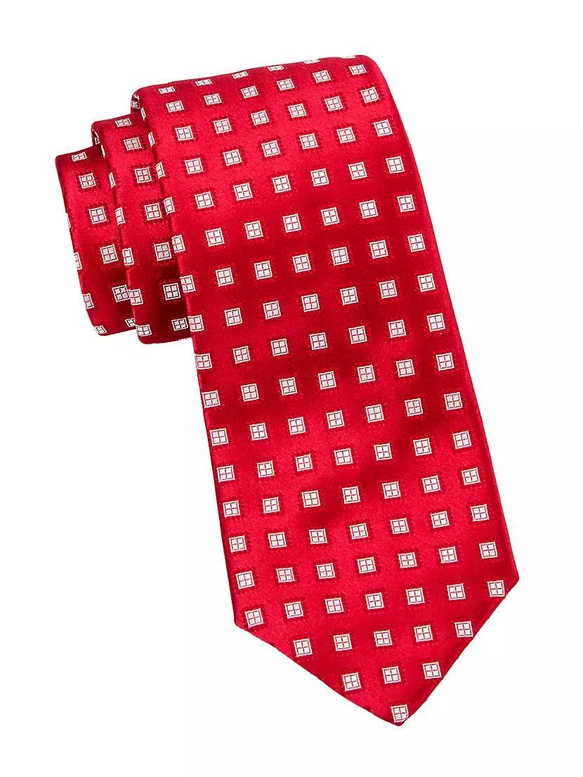 Diamond Woven Silk Tie Product Image