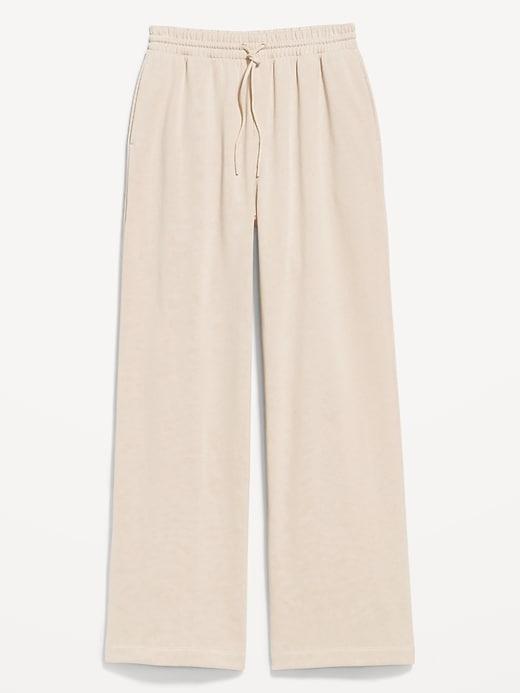 Extra High-Waisted SoComfy Wide-Leg Sweatpants Product Image