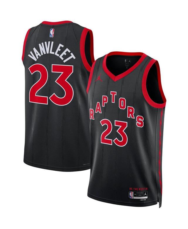 Mens Jordan Fred Vanvleet Black Toronto Raptors 2022/23 Statement Edition Swingman Jersey - Black Product Image