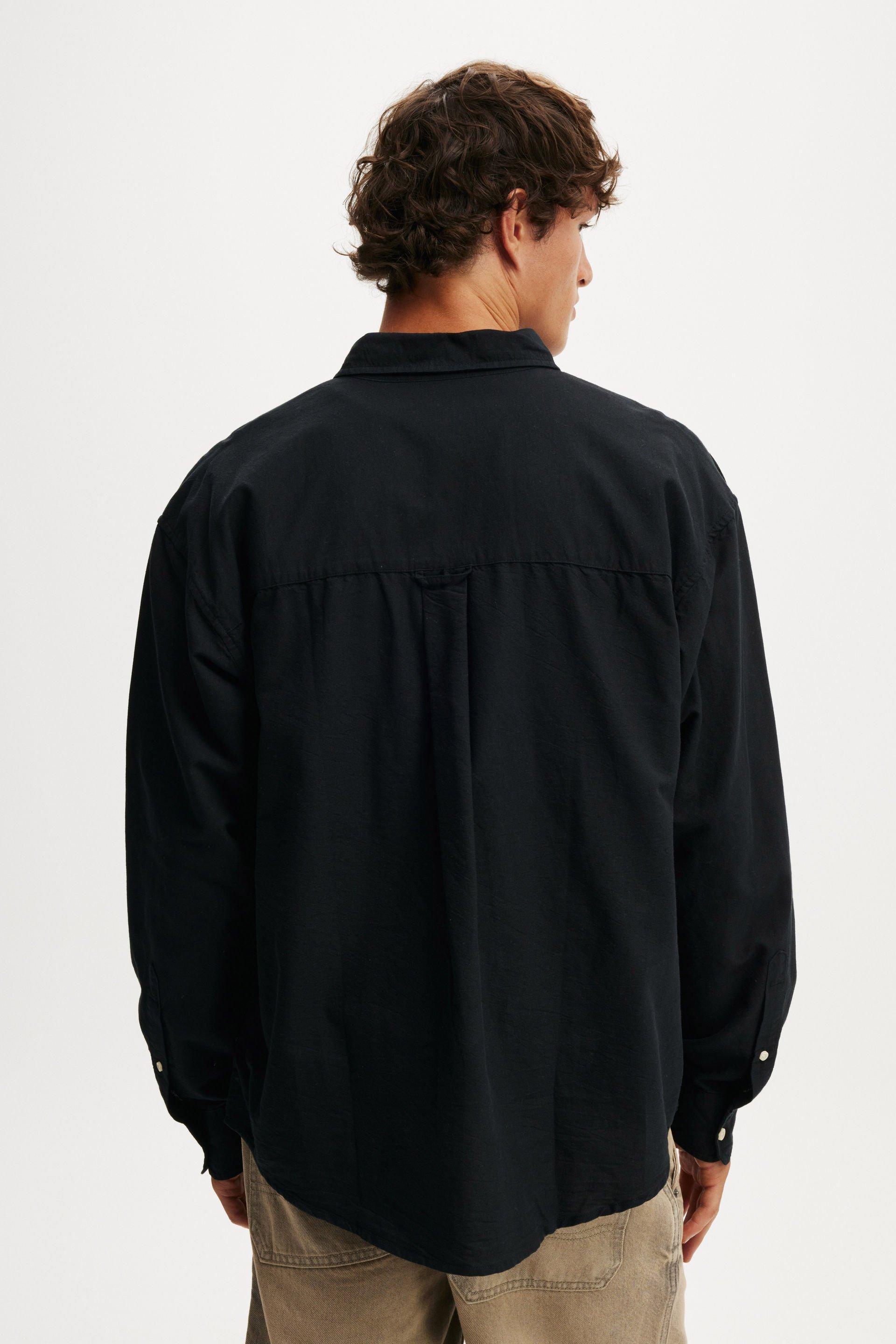 Oversize Oxford Long Sleeve Shirt Product Image