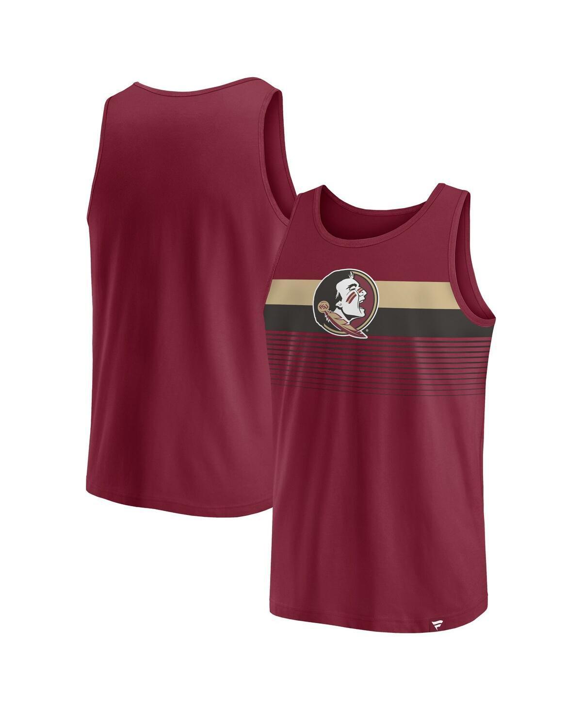 Fanatics Branded Mens Garnet Florida State Seminoles Wild Game Tank Top - Dk Gnt Product Image