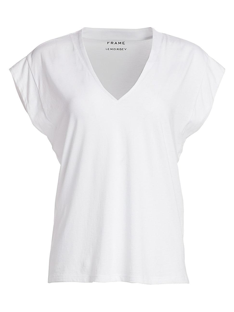 Le Mid Rise V-Neck Tee Product Image