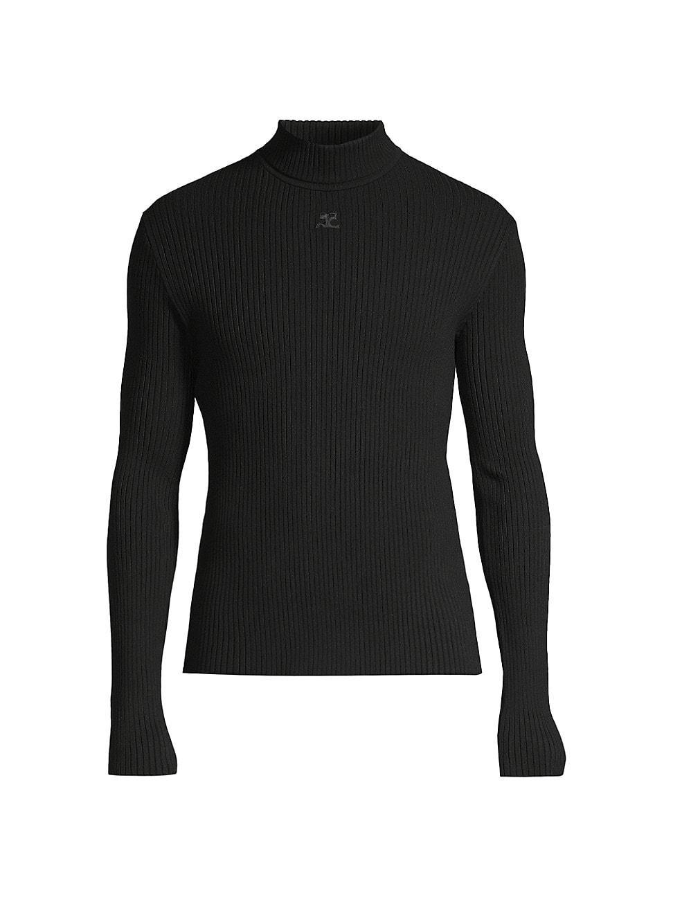 Mens Re-Edition Mock Turtleneck Sweater Product Image