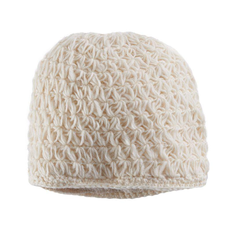 Womens SIJJL Wool Crochet Beanie product image