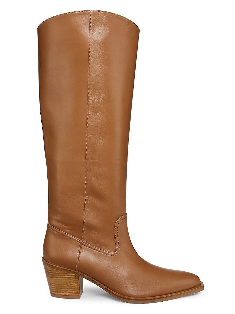 Womens Tate 65MM Leather Knee-High Boots Product Image