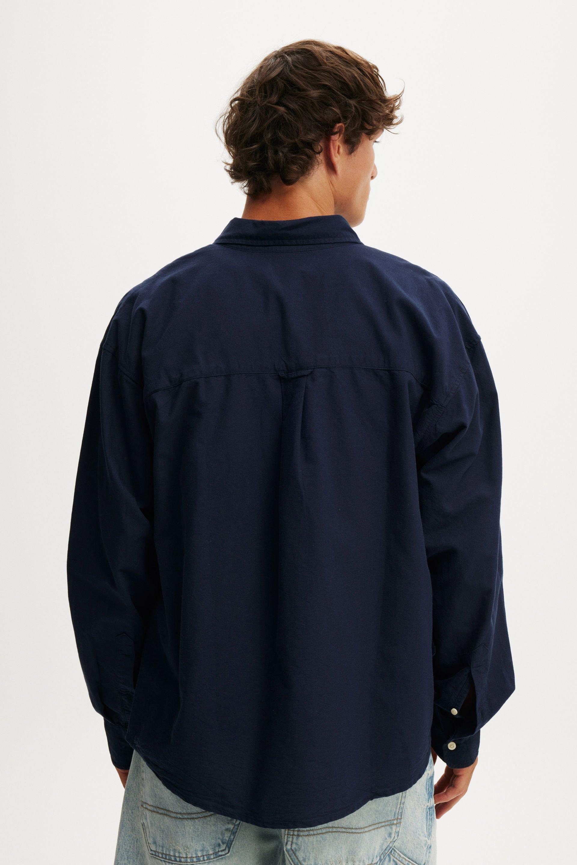 Oversize Oxford Long Sleeve Shirt Product Image