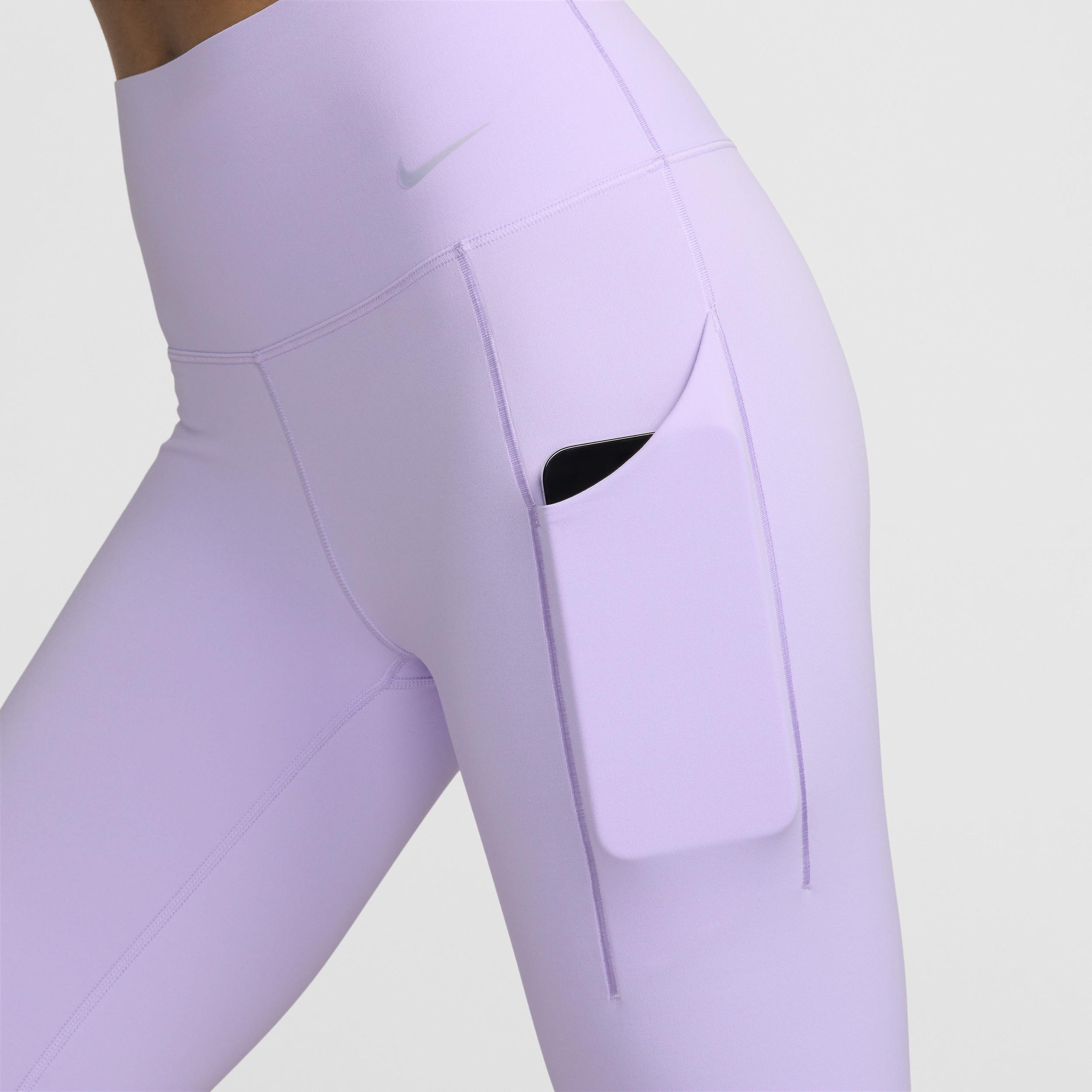 Nike Womens Universa Medium-Support High-Waisted 7/8 Leggings with Pockets Product Image