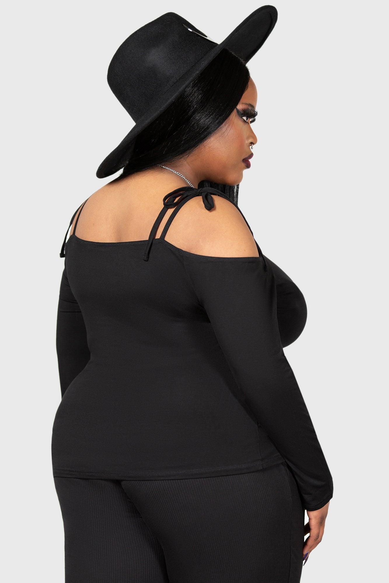 Withering Wench Bardot Top [PLUS] Female Product Image