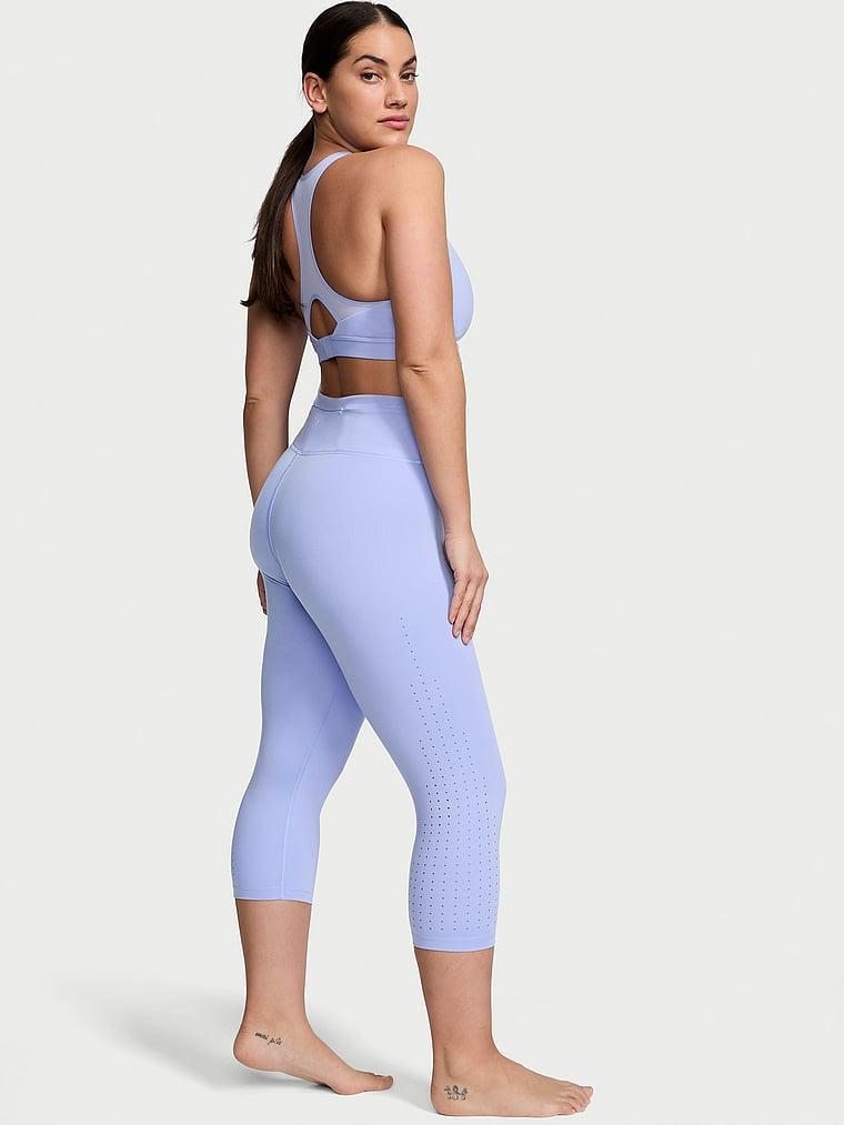 VS Essential High-Rise Perforated Capri Leggings Product Image