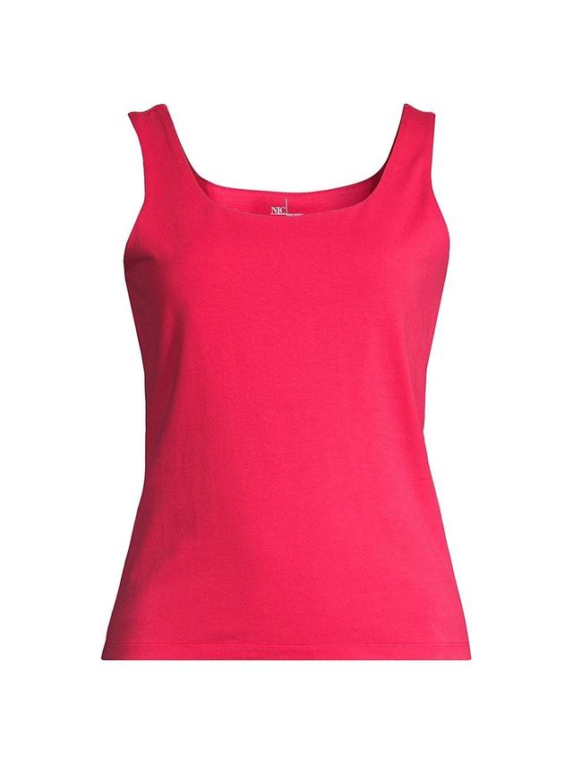 Womens Perfect Stretch Cotton Tank Product Image