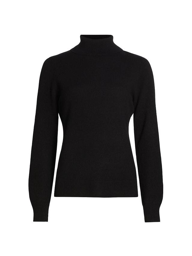 Womens Cashmere Turtleneck Sweater Product Image