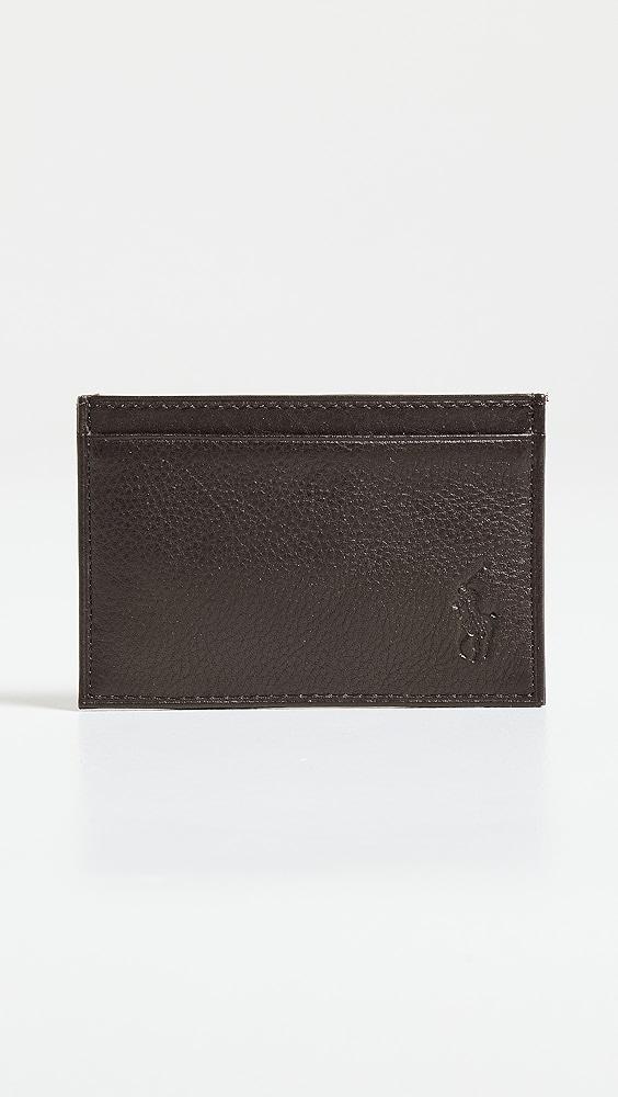 Polo Ralph Lauren Pebbled Leather Slim Card Case | Shopbop Product Image