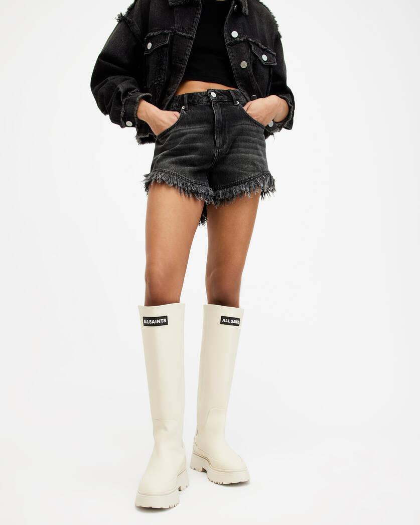 Octavia Knee High Logo Boots Product Image