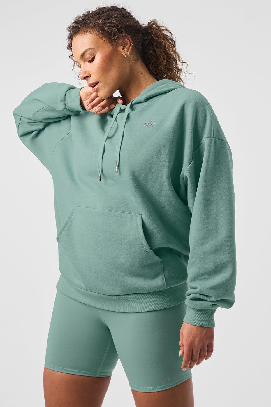 Accolade Hoodie - Botanical Green Female Product Image