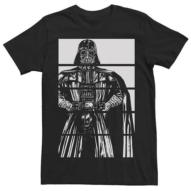 Mens Star Wars Darth Vader Panels Graphic Tee Product Image