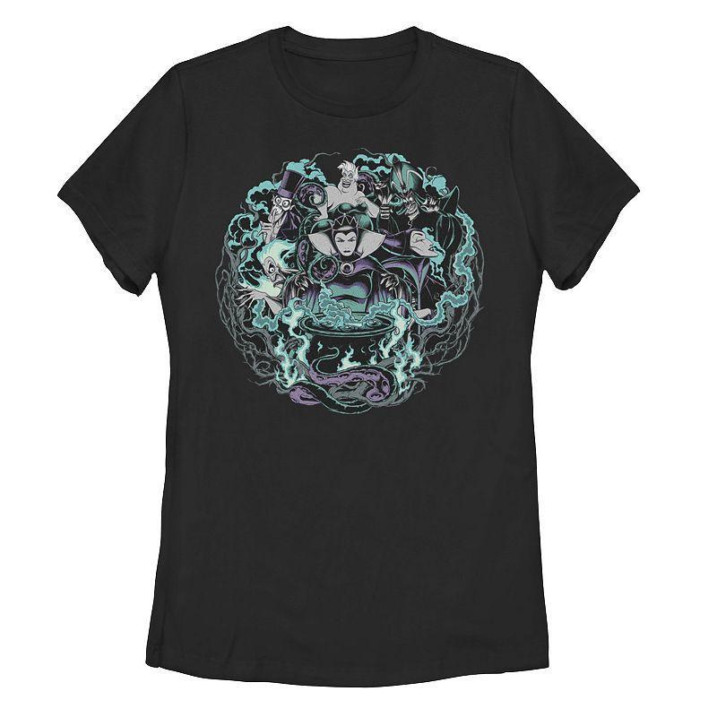 Disneys Villains Preparing Spell Womens Tee, Girls Product Image