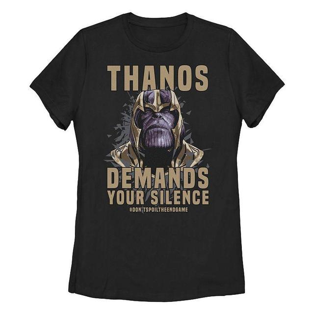 Juniors Marvel Thanos Demands Graphic Tee, Girls Product Image