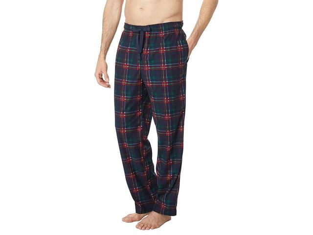 Nautica Sustainably Crafted Plaid Fleece Sleep Pants (Maritime ) Men's Pajama Product Image