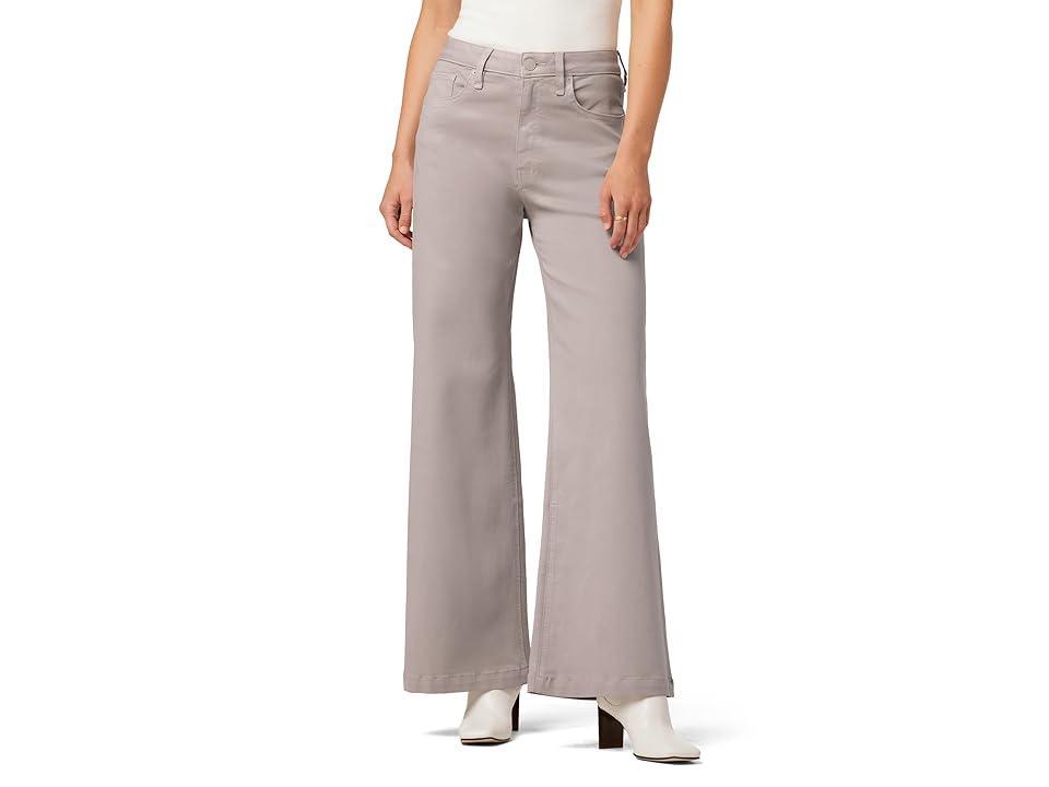 Hudson Jeans Jodie Wide Leg in Coated Moonrock (Coated Moonrock) Women's Jeans Product Image