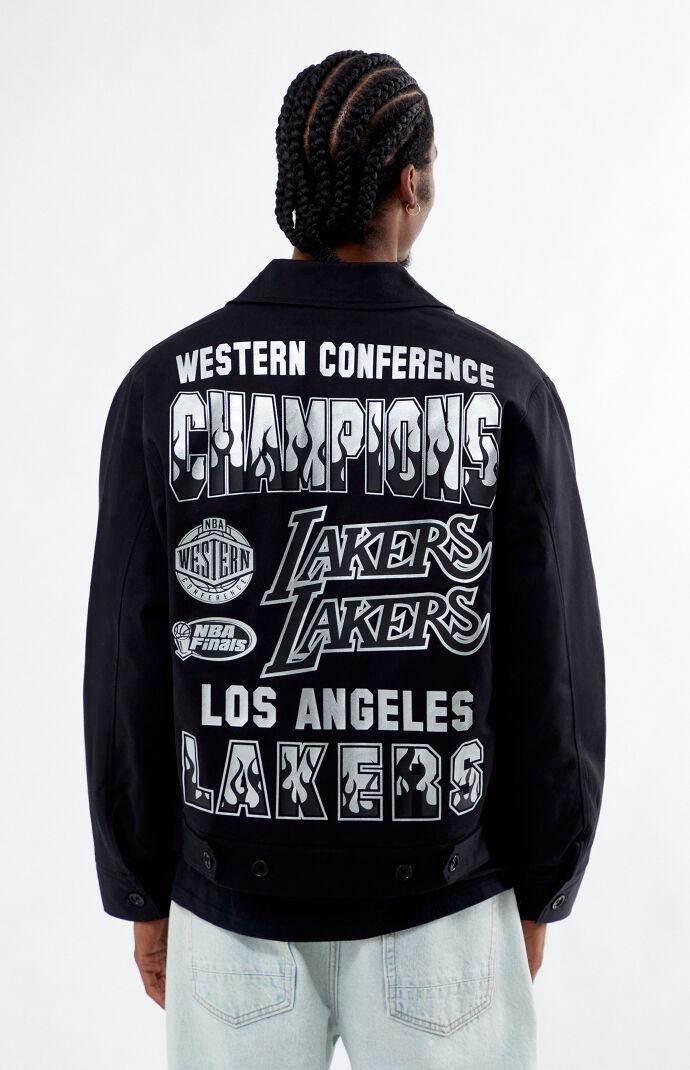 Mitchell & Ness Men's LA Lakers Gas Jacket Product Image