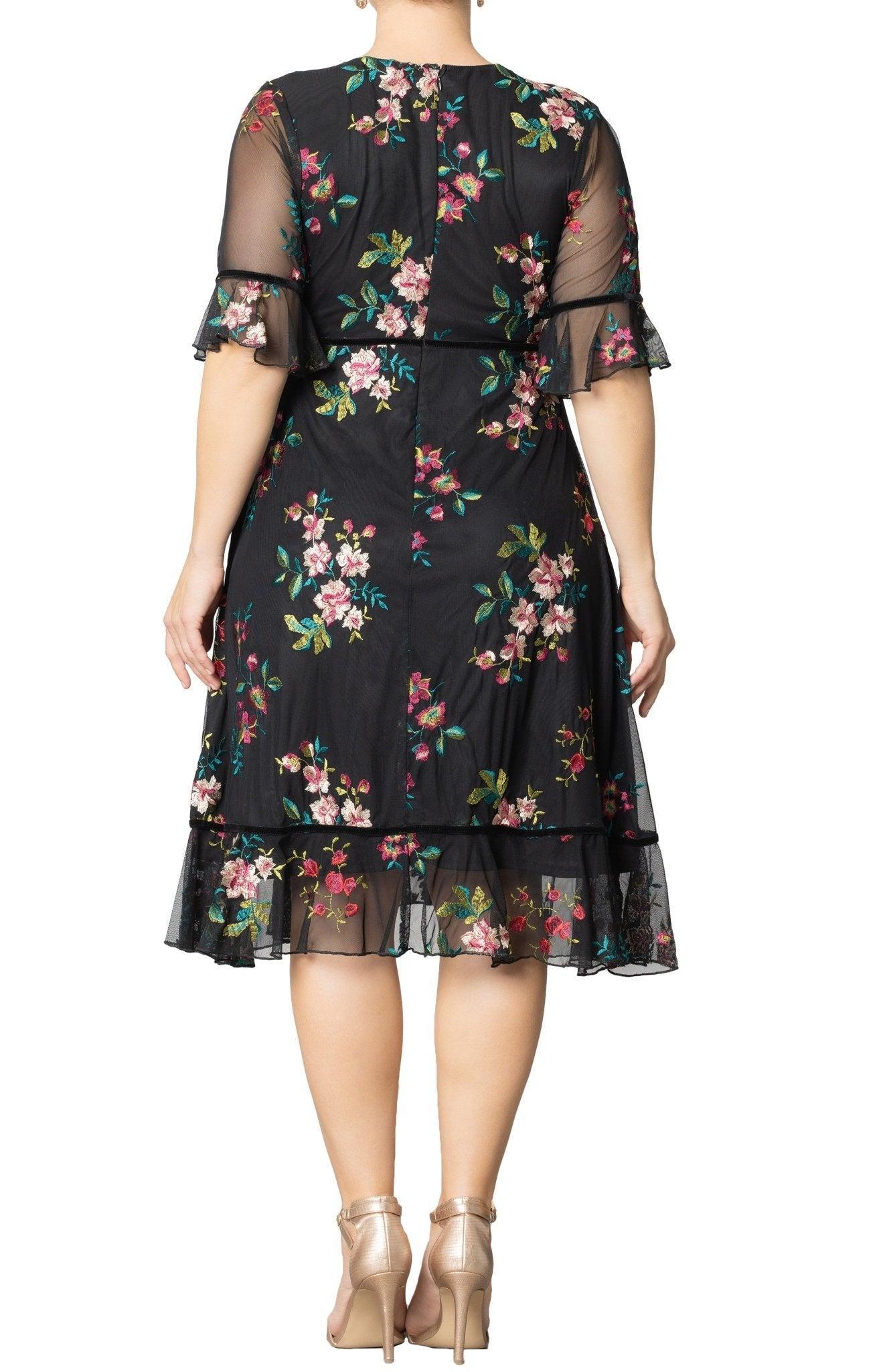 Wildflower Embroidered Dress - Plus Product Image