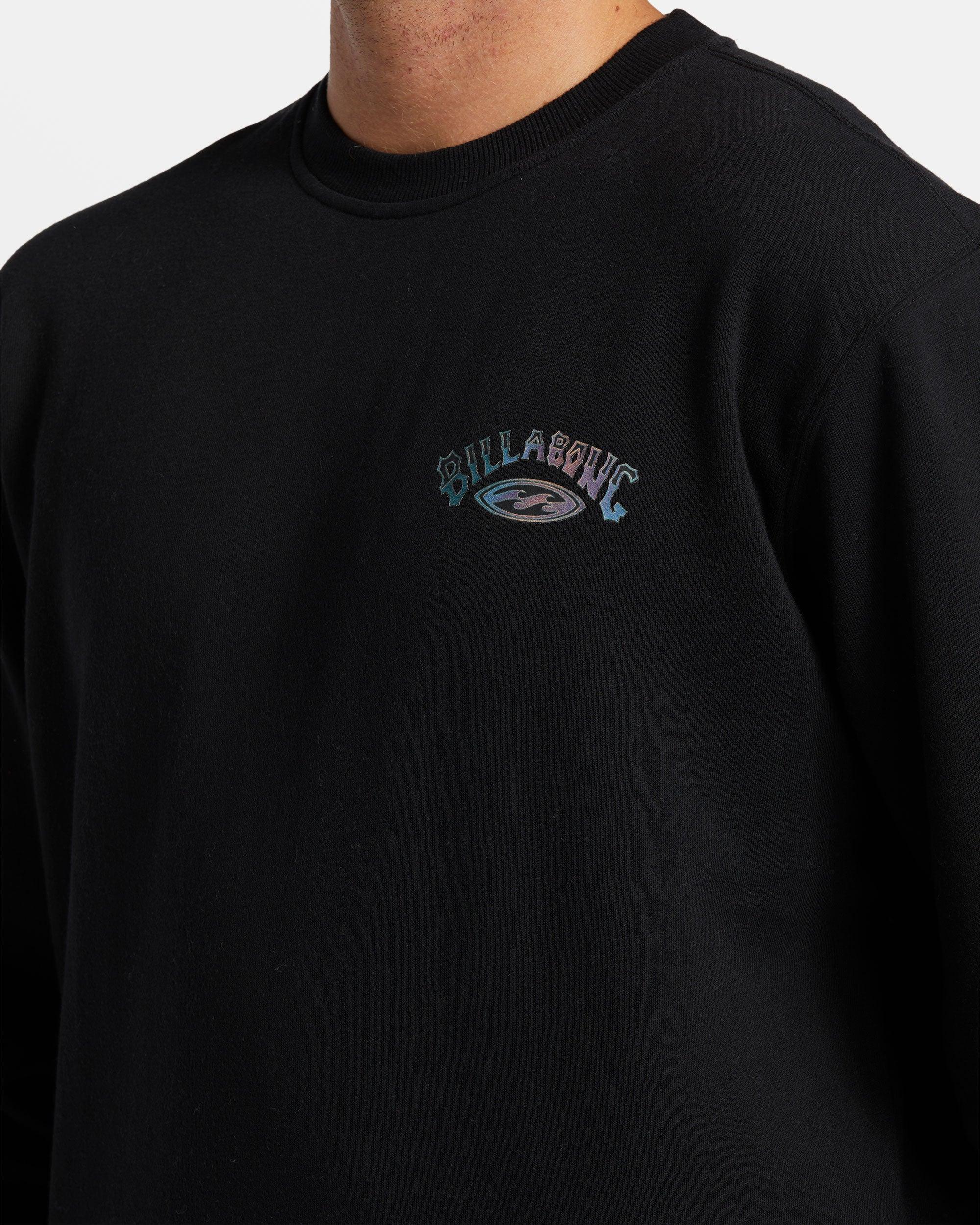 Short Sands Crewneck Sweatshirt - Black Male Product Image