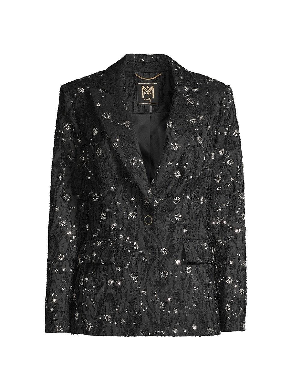 Womens Alexa Sequined Blazer Product Image