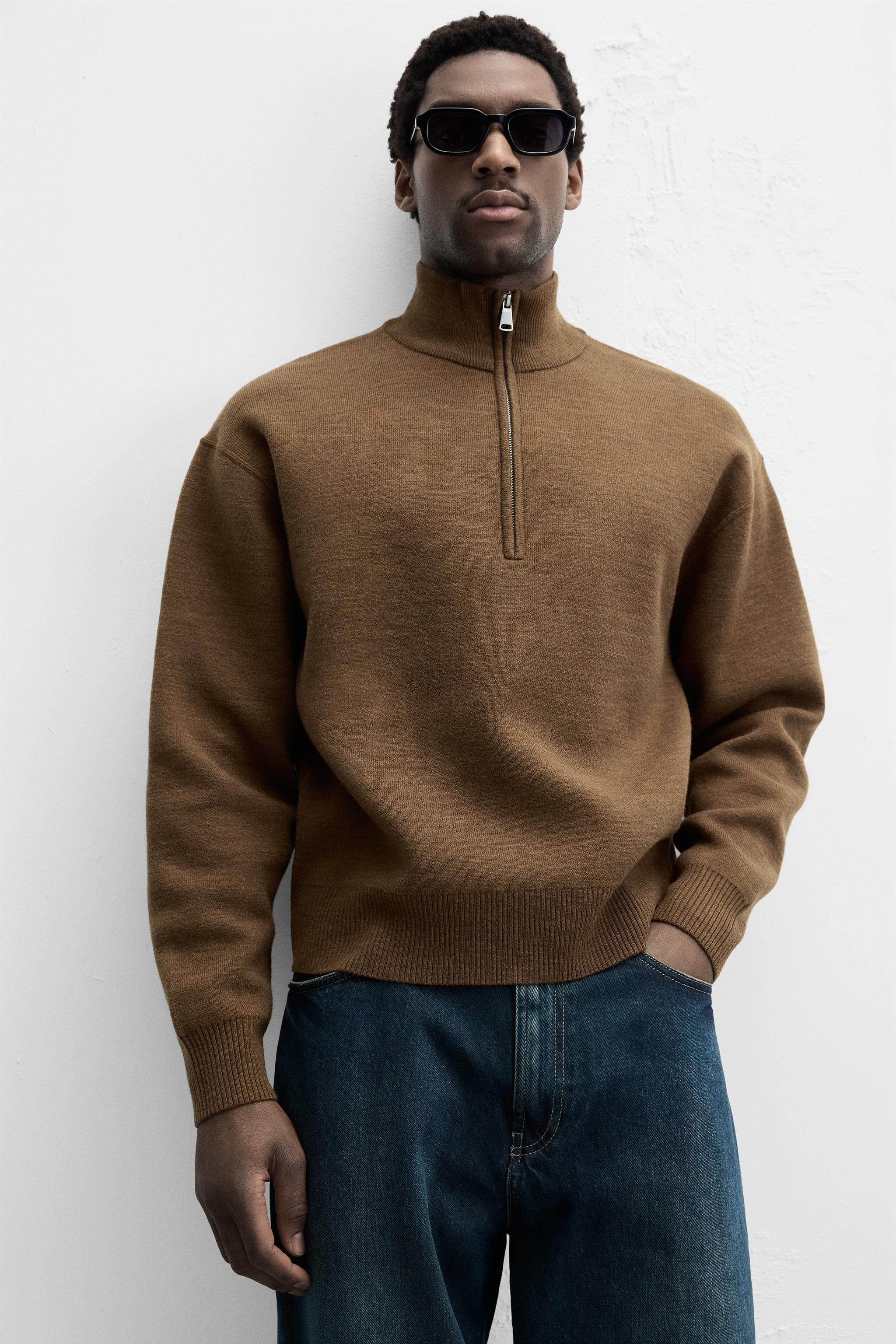 QUARTER ZIP SWEATER Product Image