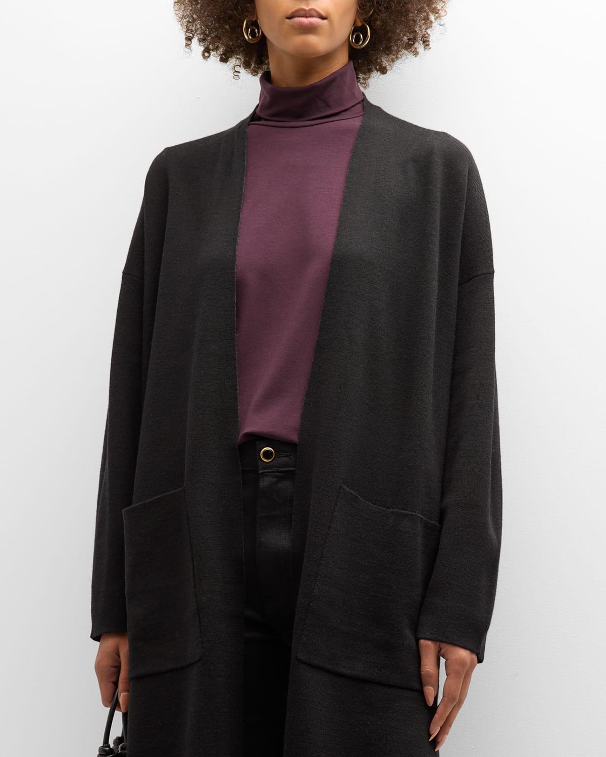 Eileen Fisher Wool Blend Cardigan Product Image