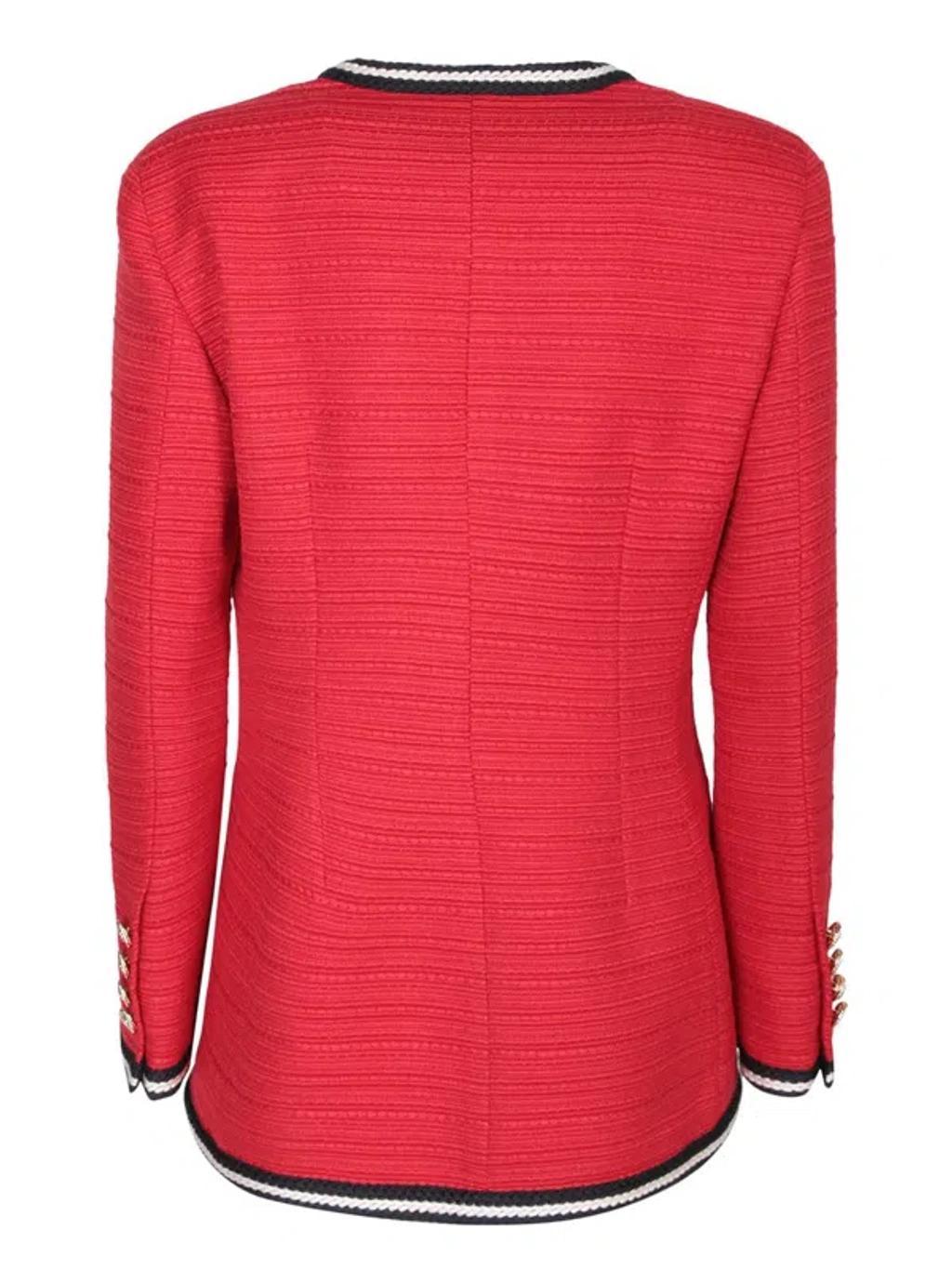 Jackets And Vests In Red Product Image