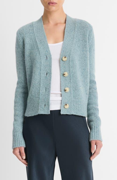 Donegal Cashmere Cardigan In Capri Donegal Product Image