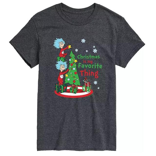 Mens Dr. Seuss Christmas is my Favorite Thing Tee Product Image