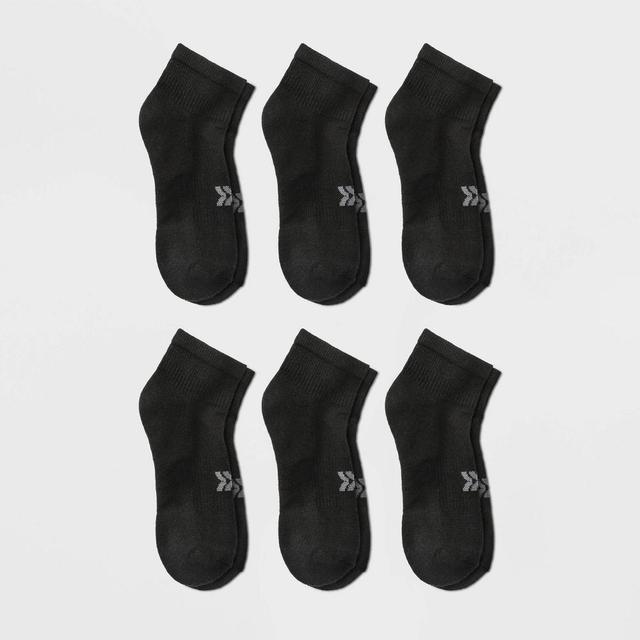 Womens Cushioned 6pk Ankle Athletic Socks - All In Motion 4-10 Product Image